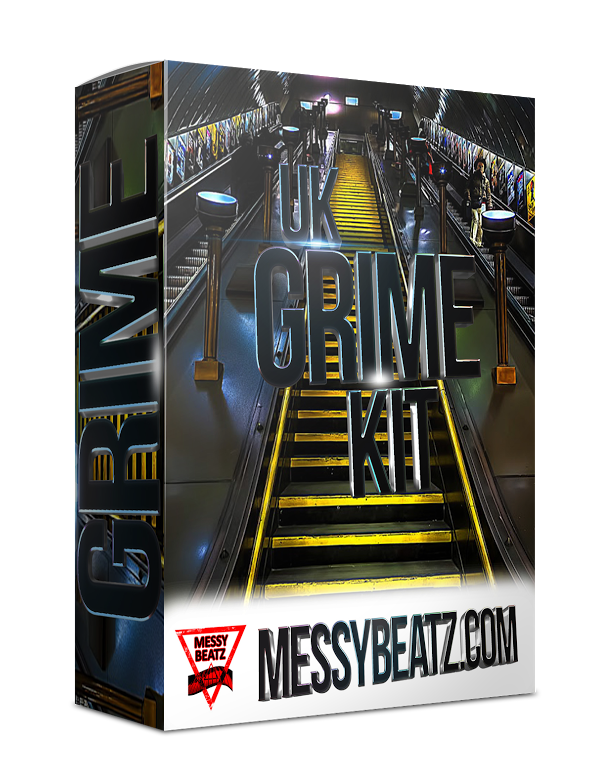 Messy Beatz - UK Grime Drum Kit (Limited To 100 Copies) ⋆ URBAN VAULT UK